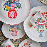 Bloomingville dorothy keramička činija, plava