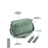 Done by deer torba za kolica mini, zelena