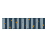 Dekornik border spanish stripes blue with stars