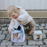 Elodie blueberry backpack mini