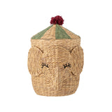 Bloomingville bobo korpa sa poklopcem, natur