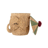 Bloomingville bobo korpa sa poklopcem, natur