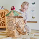 Bloomingville bobo korpa sa poklopcem, natur