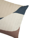 Nobodinoz quilted cushion landscape blue canyon