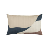 Nobodinoz quilted cushion landscape blue canyon