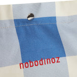 Nobodinoz tote bag portofino blue cheeks