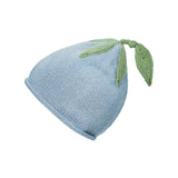 Elodie blueberry bliss furry knit beanie