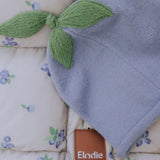 Elodie blueberry bliss furry knit beanie