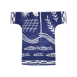 Nobodinoz beach kimono portofino full blue