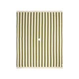 Nobodinoz beach towel with hole xl portofino pistachio stripes