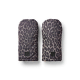Elodie stroller mittens, le leopard