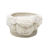 Lorena Canals woolable basket pink nose sheep