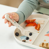 Done By Deer foodie pribor za jelo celebration, bež