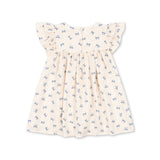 Konges Slojd coco dress, bow bleu