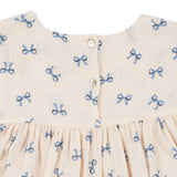 Konges Slojd coco dress, bow bleu