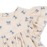 Konges Slojd coco dress, bow bleu