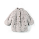 Donsje mila jacket, lavender brown teddy