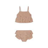 Konges Slojd manuca frill bikini grs, cherry blush