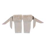 Donsje gina leg warmers, light teddy