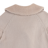 Donsje nannie merino wool waistcoat, soft sand