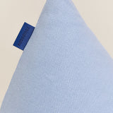 Nobodinoz oasis kid size long beanbag, baltic blue