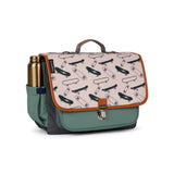 Caramel&cie gray skates schoolbag