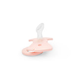 Elodie misty pink binky bow silikonska cucla za novorođenče