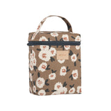 Nobodinoz insulated baby bottle and lunch bag hyde park camellia