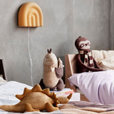 Oyoy zidna lampa rainbow, light rubber