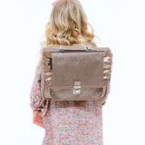 Caramel&cie flounces glitter small školska torba