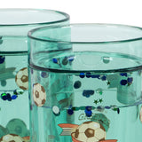 Konges Slojd čaše sa gliterom kick it, 2 kom