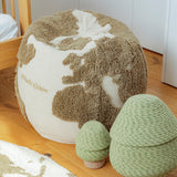 Lorena Canals puf tabure world map