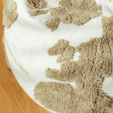 Lorena Canals puf tabure world map