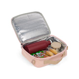 Caramel&cie light pink glitter buterfly lunch box