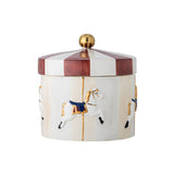 Bloomingville merry-go-round tegla sa poklopcem, multi