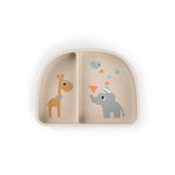 Done By Deer stick&stay compartment bowl celebration, sand