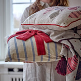 Bloomingville ornamentia jastuk, red
