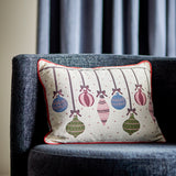 Bloomingville ornamentia jastuk, red