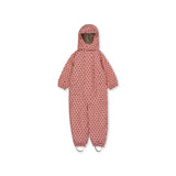 Konges Slojd snowsuit print, coeur mellow