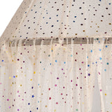 Konges Slojd bed canopy print, multi sparkle baldahin