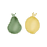Oyoy silikonske činije pear/lemon, 2kom