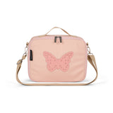 Caramel&cie light pink glitter buterfly lunch box