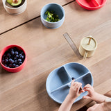 Oyoy enkei suction bowl, cherry red