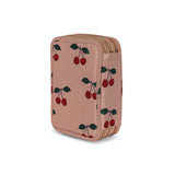 Konges slojd clover maxi pencil case, ma grande cerise mahogany