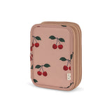 Konges slojd clover maxi pencil case, ma grande cerise mahogany