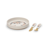 Elodie Details silicone plate set, blue garden