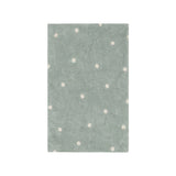 Lorena Canals washable rug mini dot blue sage