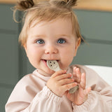 Done By Deer sheepy silikonska stick&stay činija i kašika, bež