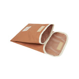 Nobodinoz sunshine double pocket eco snack bag eden green cinnamon