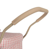 Konges Slojd doll pram, powder pink check